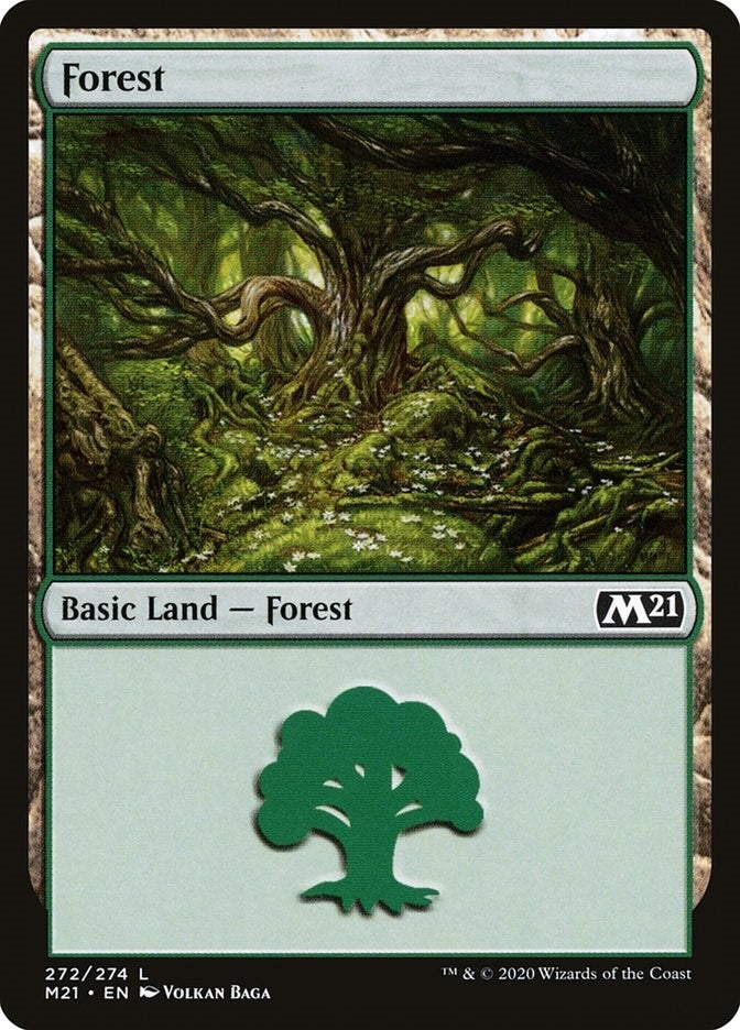 Image for Forest (272) (Core Set 2021) (272) - Magic: The Gathering