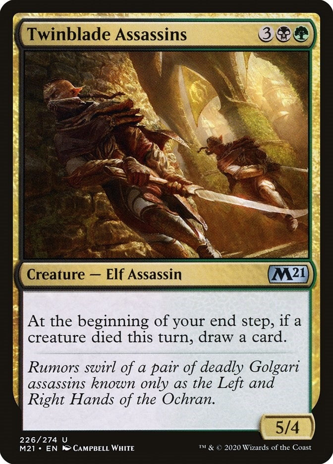 Image for Twinblade Assassins (Core Set 2021) (226) - Magic: The Gathering