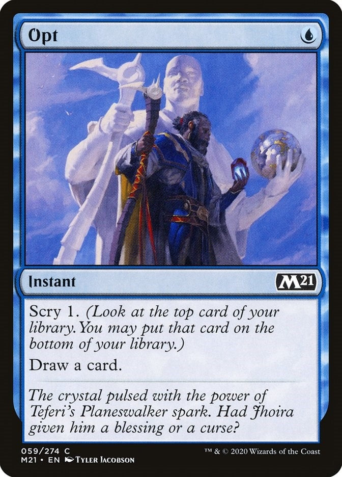 Image for Opt (Core Set 2021) (59) - Magic: The Gathering