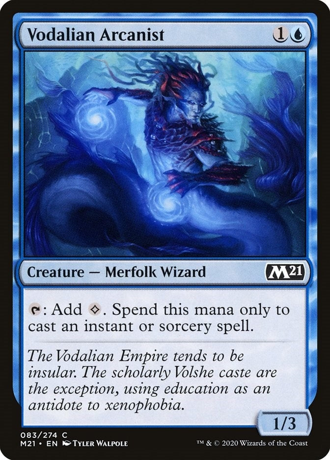 Image for Vodalian Arcanist (Core Set 2021) (83) - Magic: The Gathering