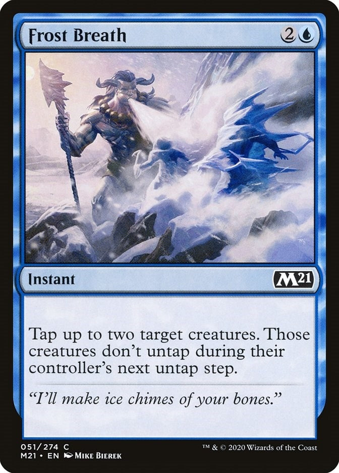 Image for Frost Breath (Core Set 2021) (51) - Magic: The Gathering