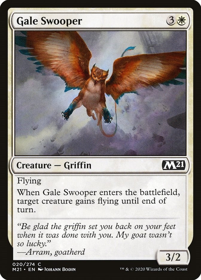 Image for Gale Swooper (Core Set 2021) (20) - Magic: The Gathering