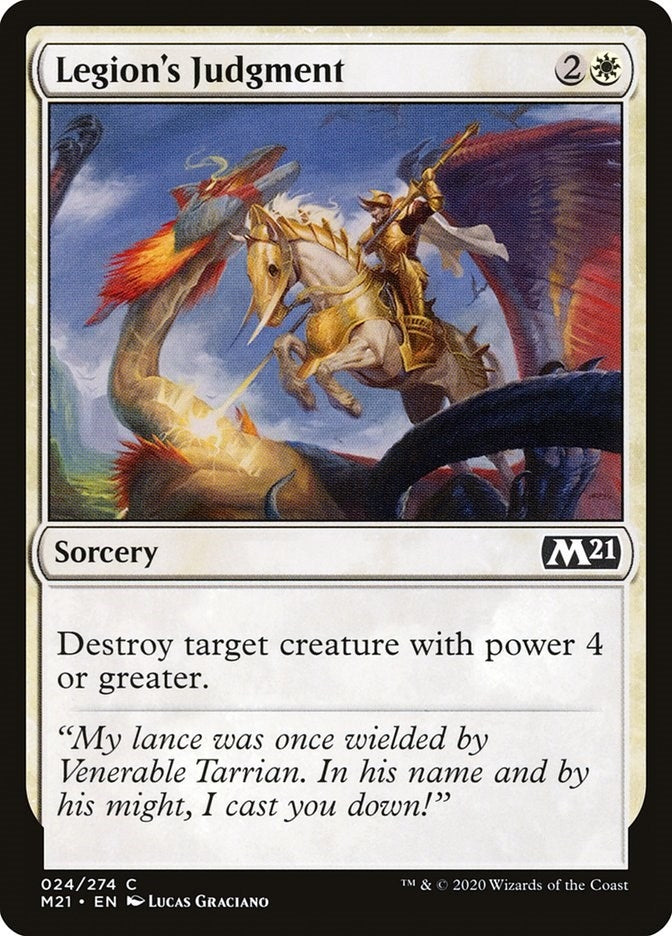 Image for Legion's Judgment (Core Set 2021) (24) - Magic: The Gathering
