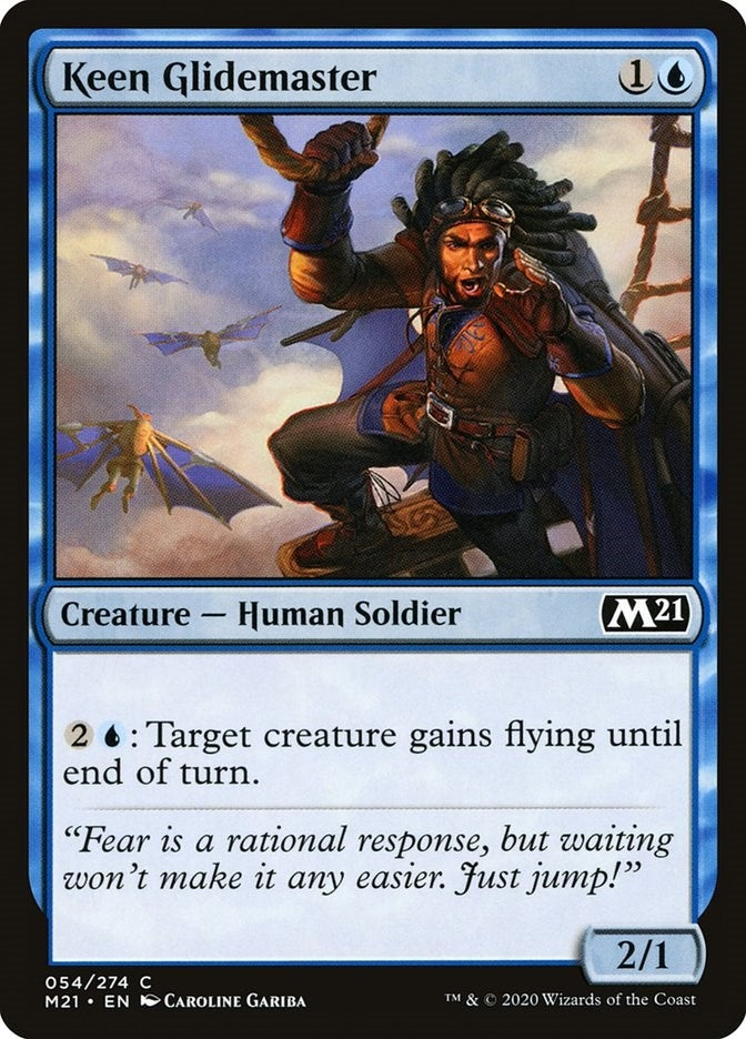 Image for Keen Glidemaster (Core Set 2021) (54) - Magic: The Gathering