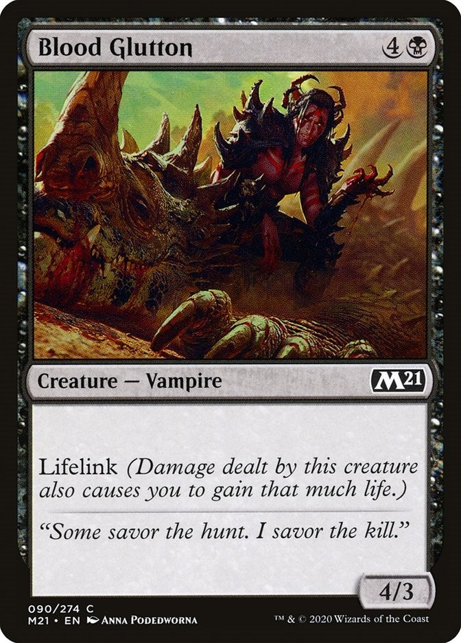 Image for Blood Glutton (Core Set 2021) (90) - Magic: The Gathering