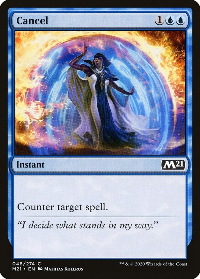 Image for Cancel (Core Set 2021) (46) - Magic: The Gathering