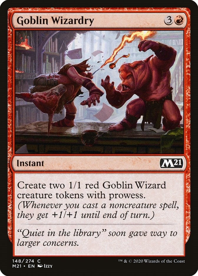 Image for Goblin Wizardry (Core Set 2021) (148) - Magic: The Gathering