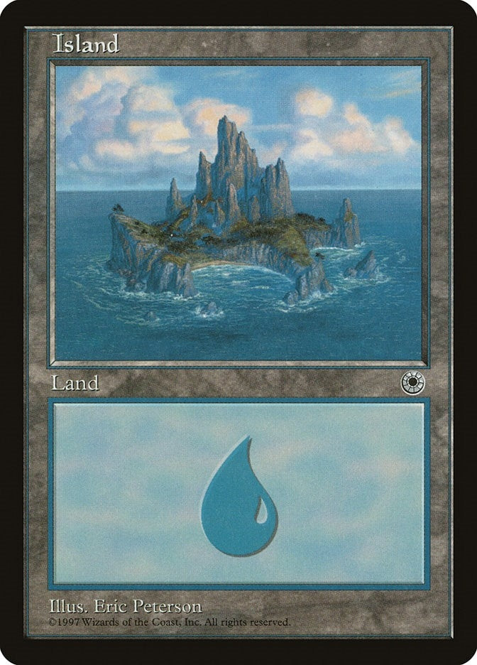 Image for Island (Castle Cove) (Portal) - Magic: The Gathering