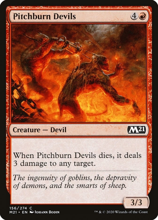 Image for Pitchburn Devils (Core Set 2021) (156) - Magic: The Gathering