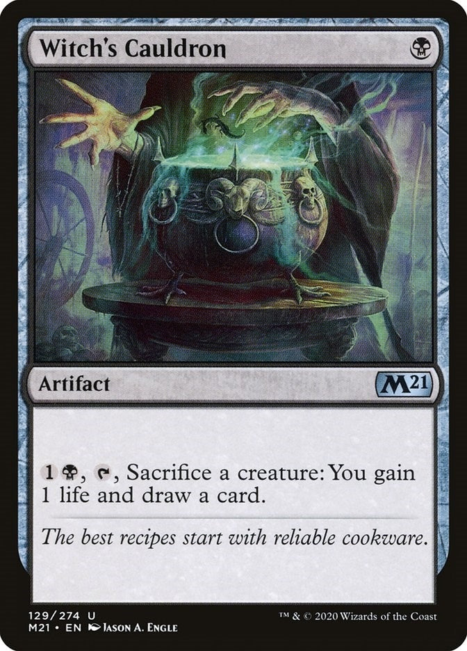 Image for Witch's Cauldron (Core Set 2021) (129) - Magic: The Gathering