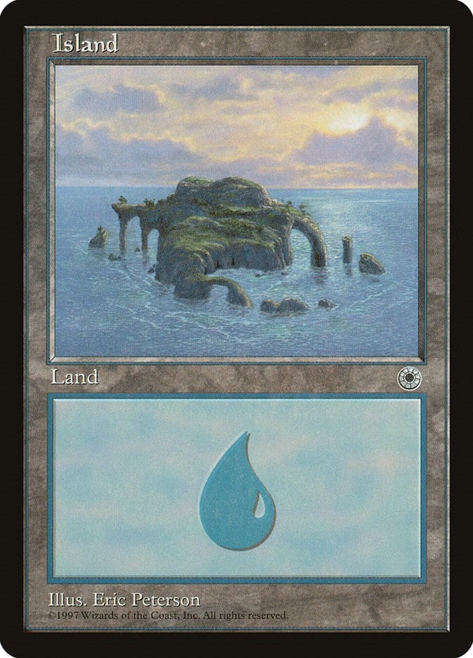 Image for Island (Sea Arch) (Portal) - Magic: The Gathering