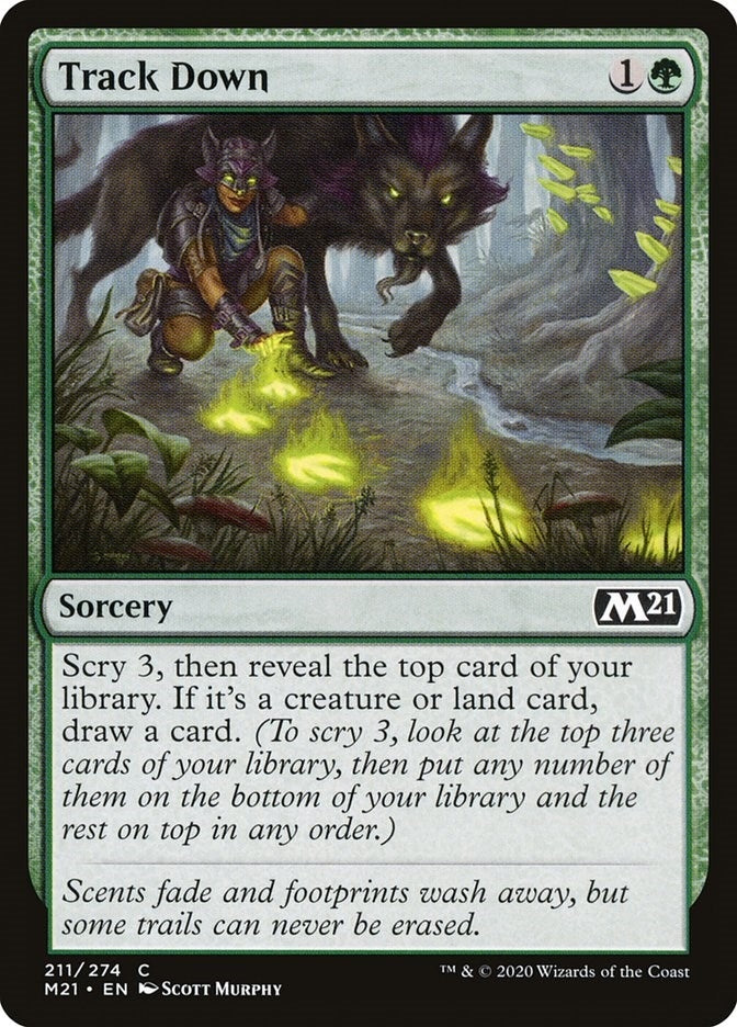Image for Track Down (Core Set 2021) (211) - Magic: The Gathering