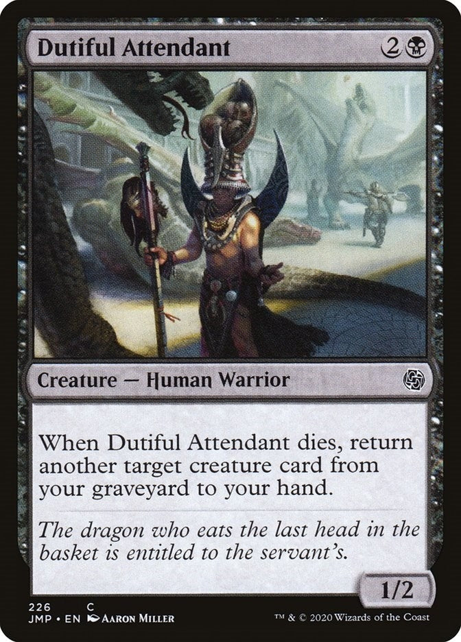 Image for Dutiful Attendant (Jumpstart) (226) - Magic: The Gathering