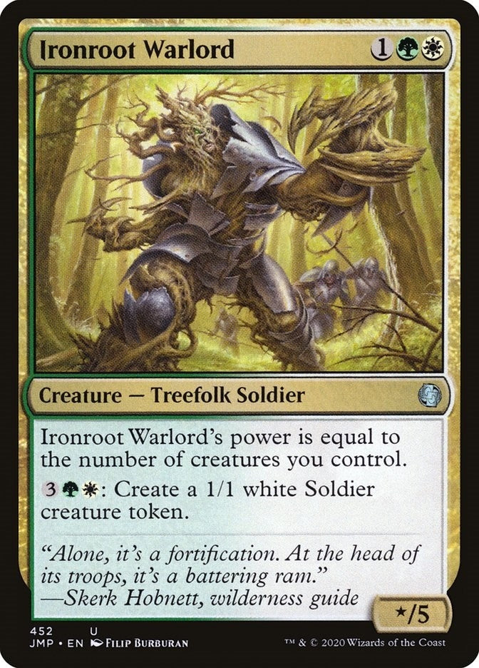Image for Ironroot Warlord (Jumpstart) (452) - Magic: The Gathering