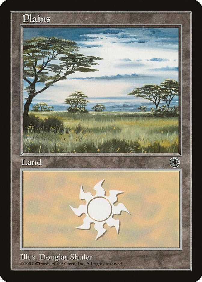 Image for Plains (White Sky) (Portal) - Magic: The Gathering