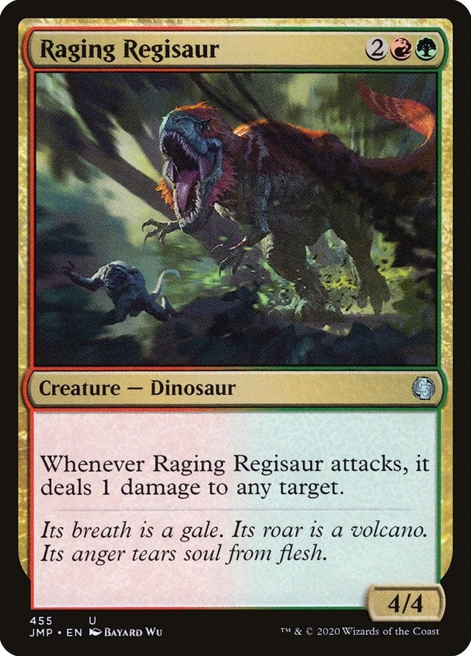 Image for Raging Regisaur (Jumpstart) (455) - Magic: The Gathering