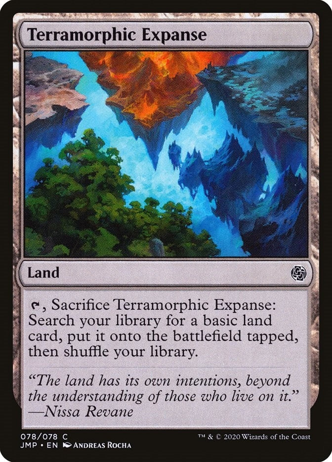 Image for Terramorphic Expanse (Jumpstart) (78) - Magic: The Gathering