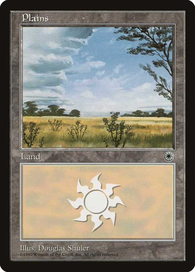 Image for Plains (Clouds Left) (Portal) - Magic: The Gathering