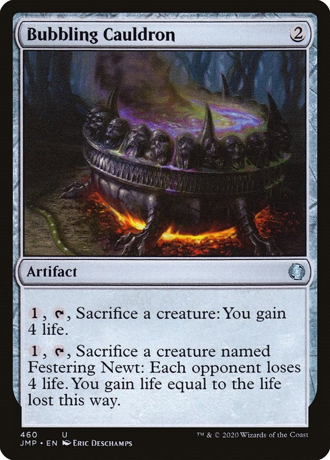 Image for Bubbling Cauldron (Jumpstart) (460) - Magic: The Gathering