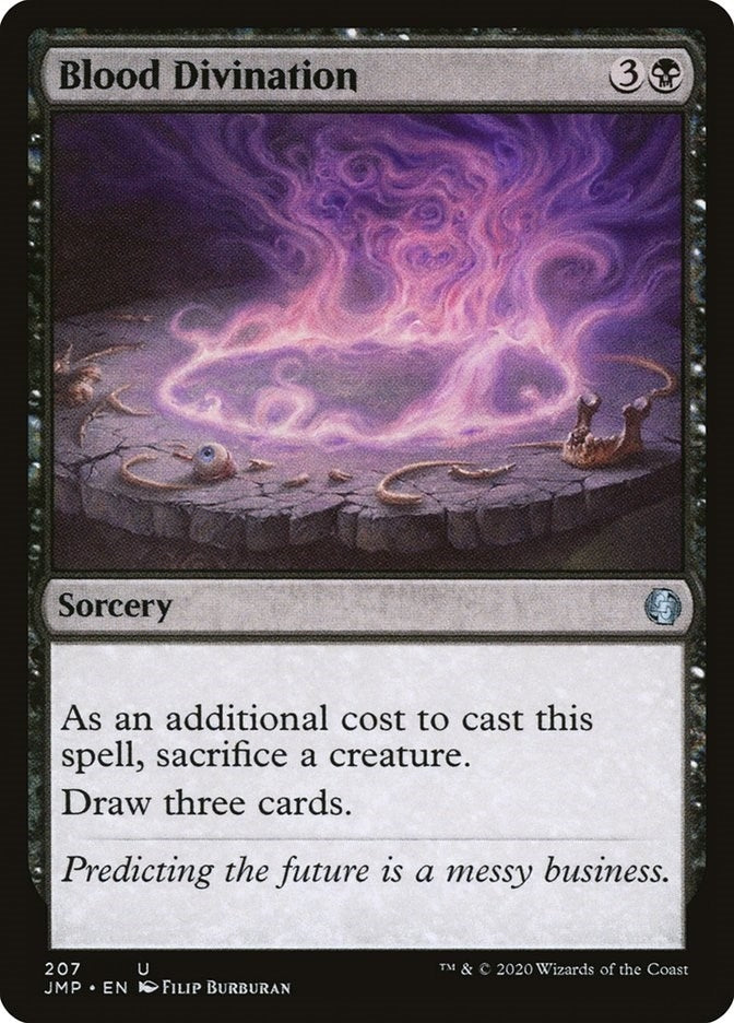 Image for Blood Divination (Jumpstart) (207) - Magic: The Gathering