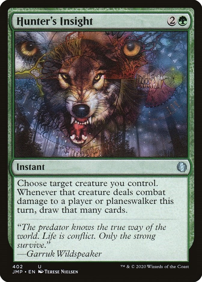 Image for Hunter's Insight (Jumpstart) (402) - Magic: The Gathering