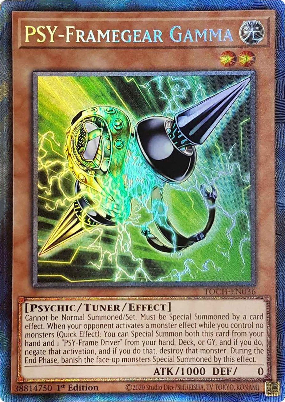 Image for PSY-Framegear Gamma (CR) (Toon Chaos) (TOCH-EN036) - YuGiOh