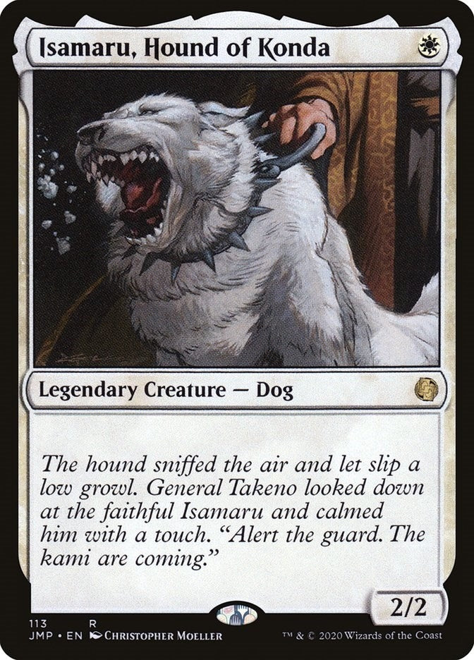 Image for Isamaru, Hound of Konda (Jumpstart) (113) - Magic: The Gathering