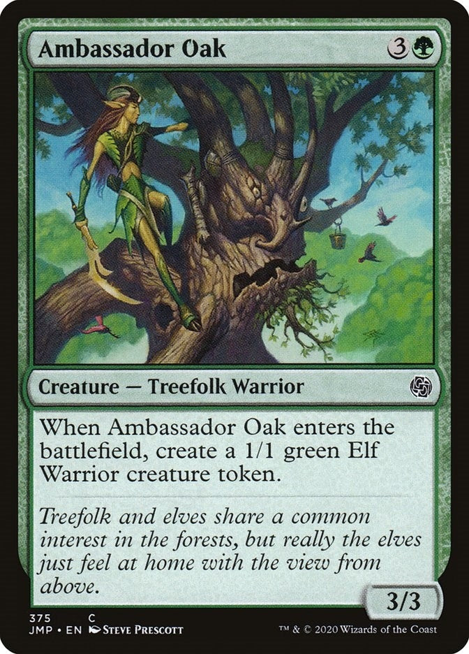 Image for Ambassador Oak (Jumpstart) (375) - Magic: The Gathering
