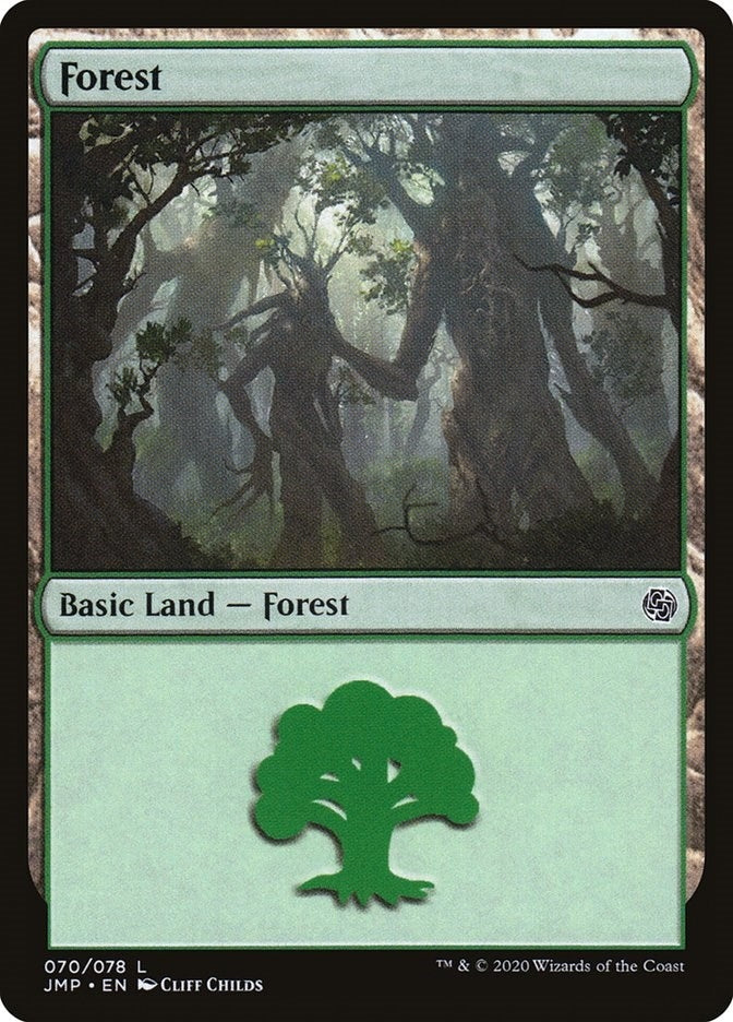 Image for Forest (070) (Jumpstart) (70) - Magic: The Gathering
