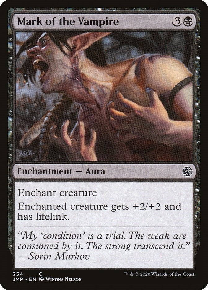 Image for Mark of the Vampire (Jumpstart) (254) - Magic: The Gathering