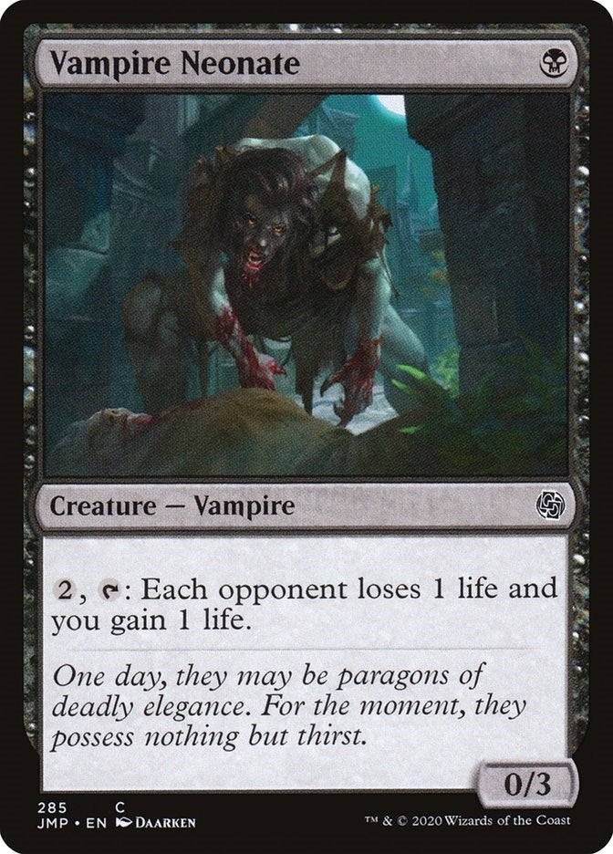 Image for Vampire Neonate (Jumpstart) (285) - Magic: The Gathering