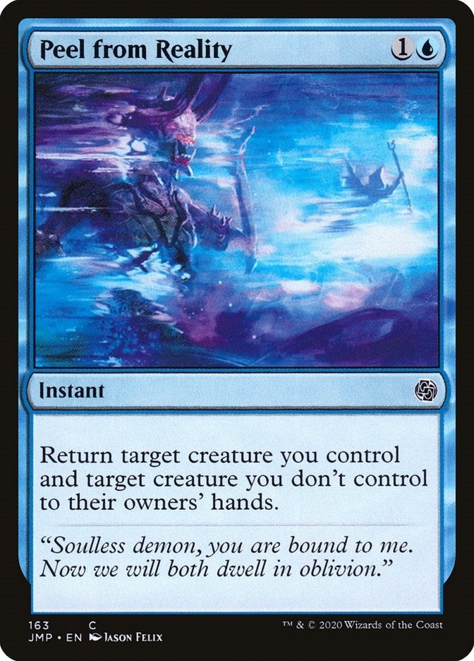 Image for Peel from Reality (Jumpstart) (163) - Magic: The Gathering