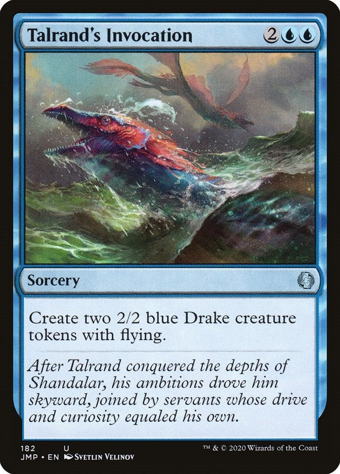 Image for Talrand's Invocation (Jumpstart) (182) - Magic: The Gathering