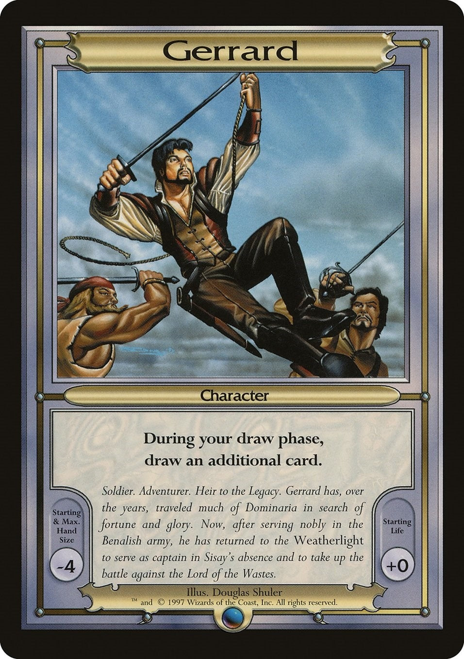 Image for Gerrard (Oversize) (Vanguard) - Magic: The Gathering