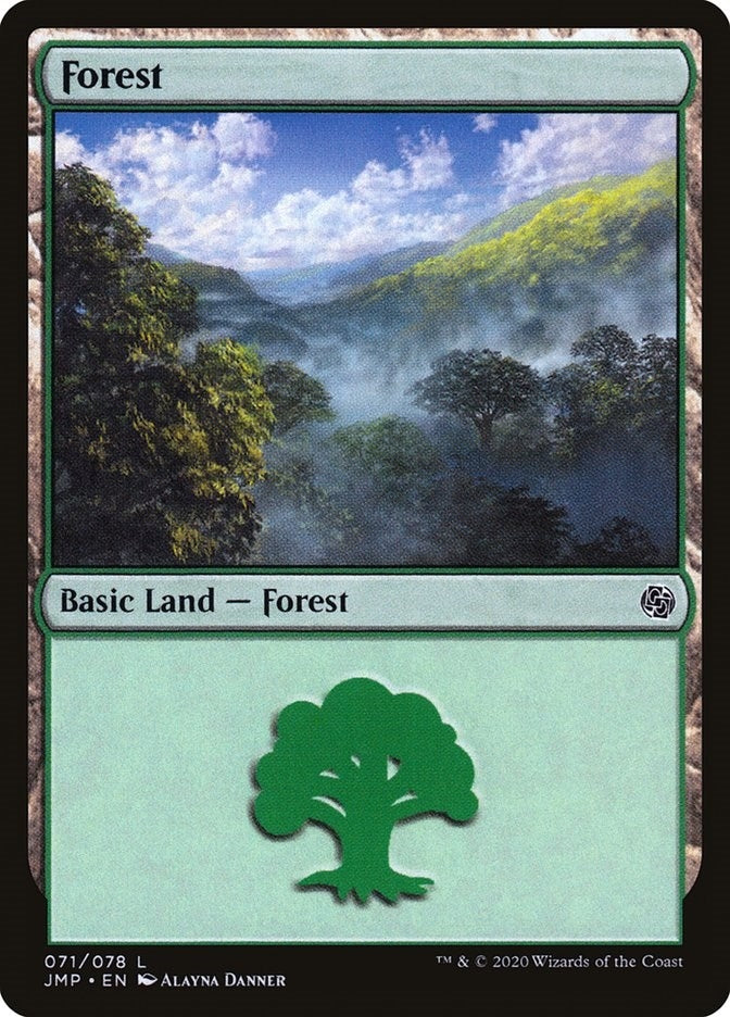 Image for Forest (071) (Jumpstart) (71) - Magic: The Gathering