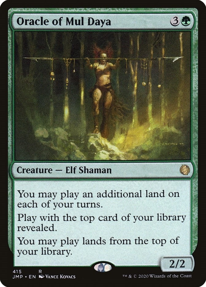 Image for Oracle of Mul Daya (Jumpstart) (415) - Magic: The Gathering