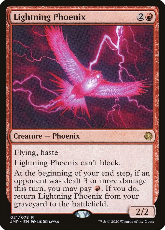 Image for Lightning Phoenix (Jumpstart) (21) - Magic: The Gathering