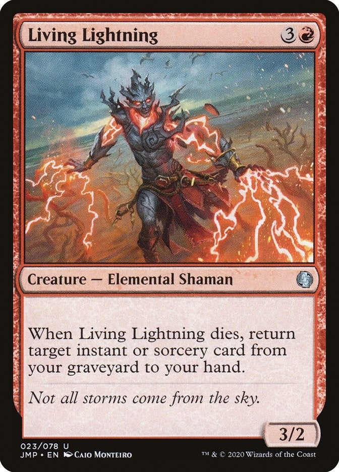 Image for Living Lightning (Jumpstart) (23) - Magic: The Gathering