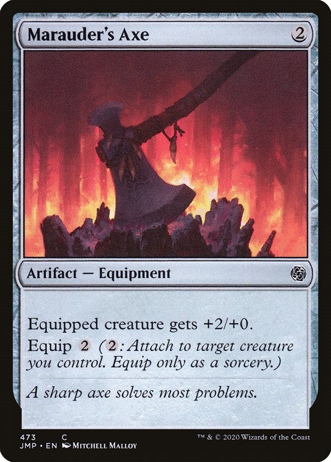 Image for Marauder's Axe (Jumpstart) (473) - Magic: The Gathering