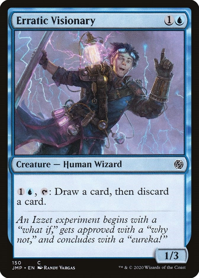 Image for Erratic Visionary (Jumpstart) (150) - Magic: The Gathering