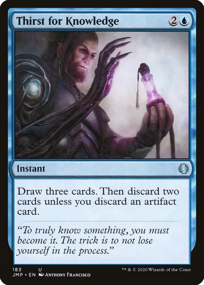 Image for Thirst for Knowledge (Jumpstart) (183) - Magic: The Gathering