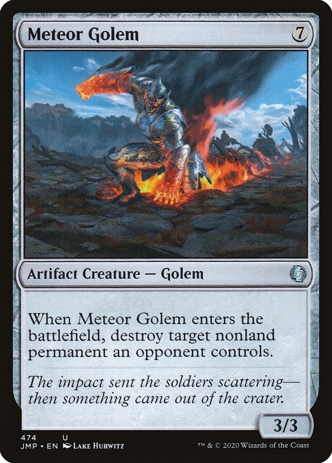 Image for Meteor Golem (Jumpstart) (474) - Magic: The Gathering