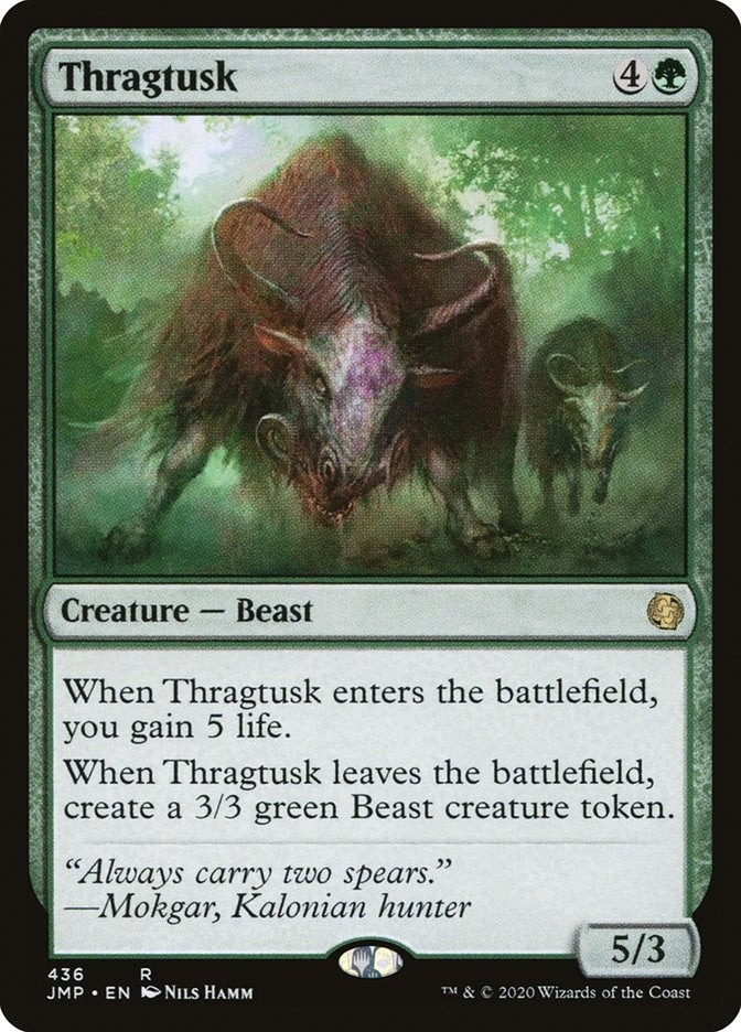 Image for Thragtusk (Jumpstart) (436) - Magic: The Gathering