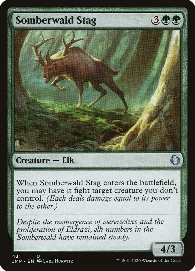Image for Somberwald Stag (Jumpstart) (431) - Magic: The Gathering