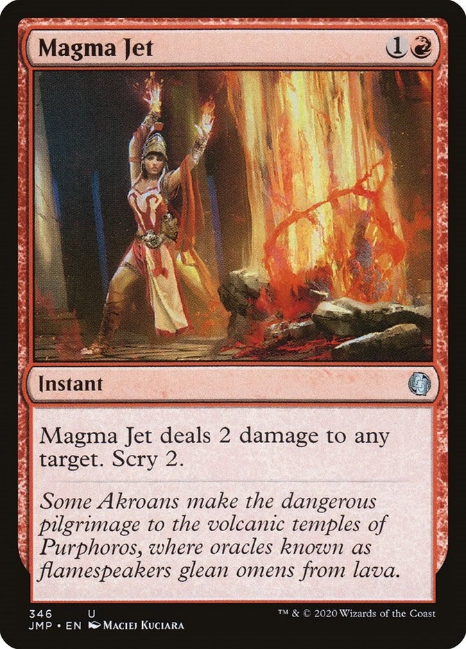 Image for Magma Jet (Jumpstart) (346) - Magic: The Gathering