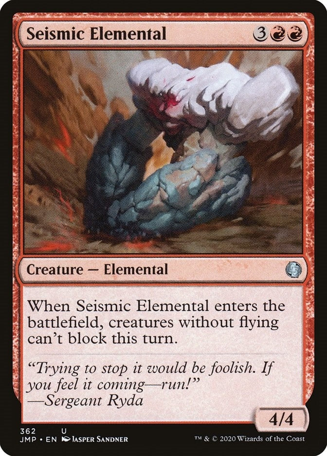 Image for Seismic Elemental (Jumpstart) (362) - Magic: The Gathering