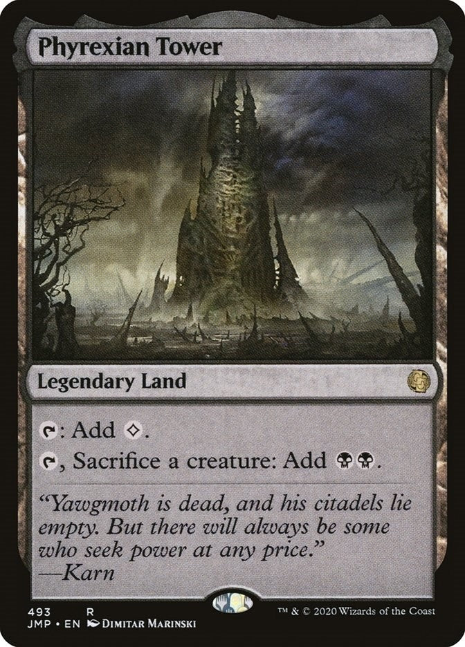 Image for Phyrexian Tower (Jumpstart) (493) - Magic: The Gathering