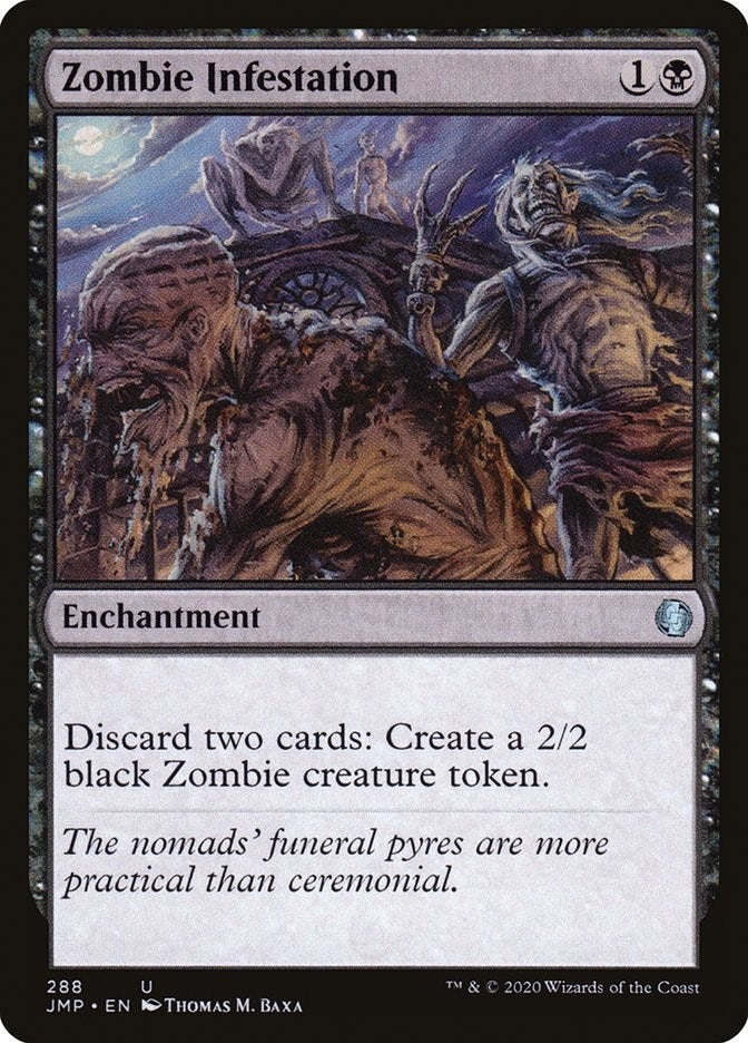 Image for Zombie Infestation (Jumpstart) (288) - Magic: The Gathering