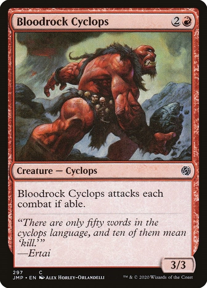 Image for Bloodrock Cyclops (Jumpstart) (297) - Magic: The Gathering