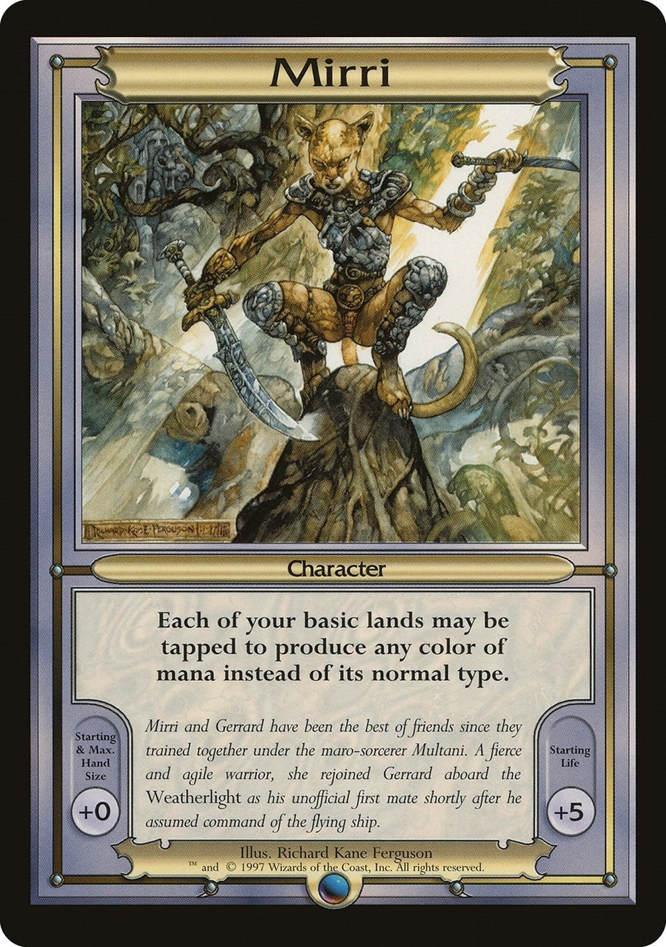 Image for Mirri (Oversize) (Vanguard) - Magic: The Gathering